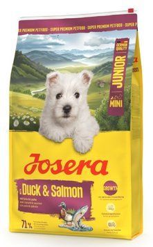 Корм для собак Josera Mini Junior Duck & Salmon 10 кг