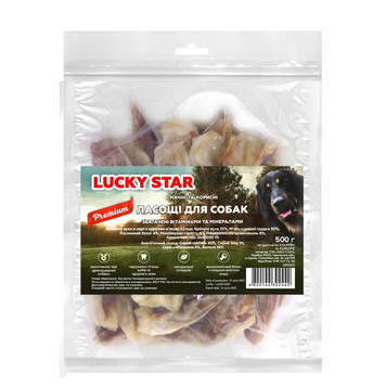 Lucky Star Кроляче вухо з м'ясом курки, 500 г