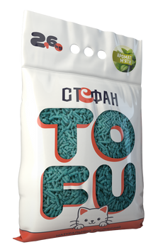 Наповнювач натуральний Стефан TOFU 2,6 кг &mdash; м'ята