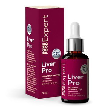 Кормова добавка з вітамінами та амінокислотами Liver Pro HOME FOOD Expert, 30 мл
