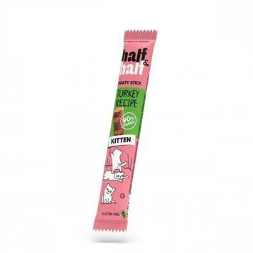 Ласощі HalfHalf м ясна паличка для кошенят, з індичкою 5 г